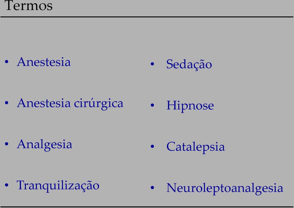 Hipnose Analgesia
