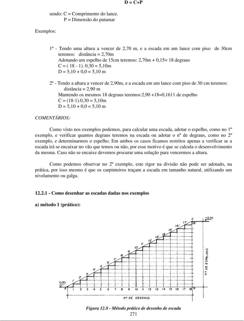 degraus C = ( 18-1).