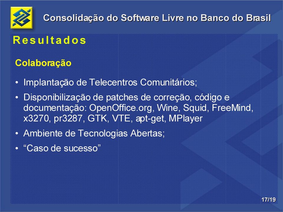 documentação: OpenOffice.