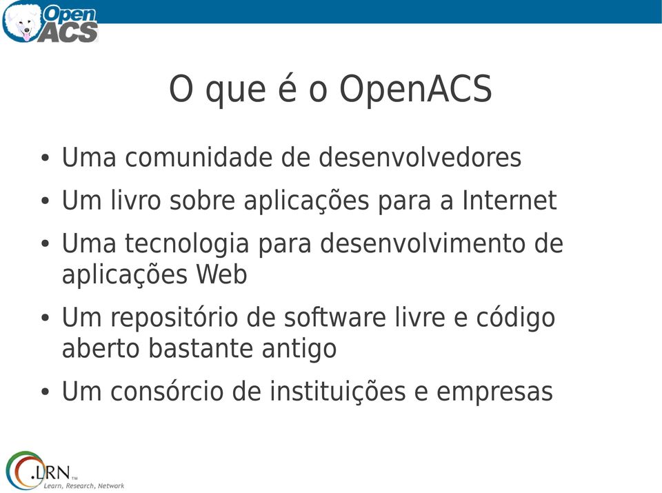 desenvolvimento de aplicações Web Um repositório de software