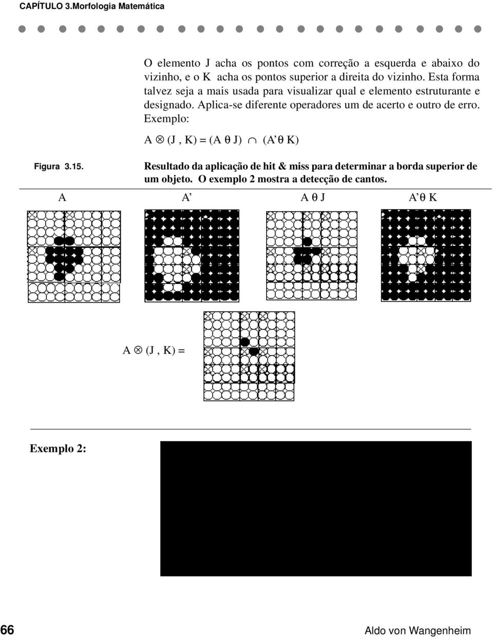 Esta forma talvez seja a mais usada para visualizar qual e elemento estruturante e designado.