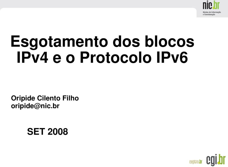 IPv6 Oripide Cilento