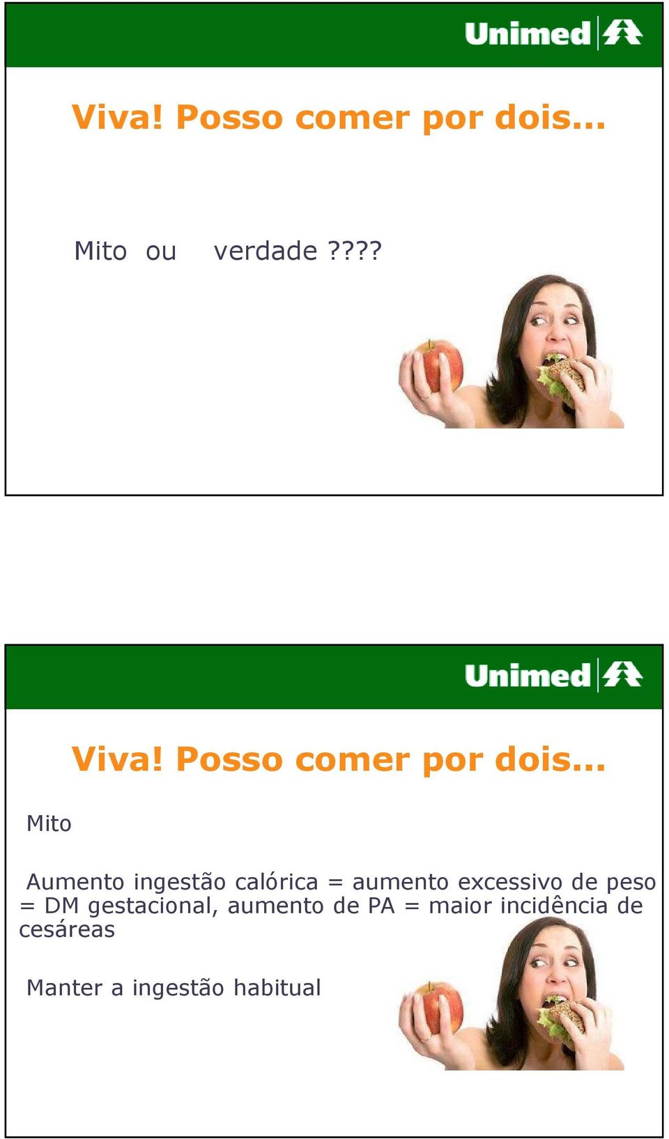 .. Aumento ingestão calórica = aumento excessivo de peso