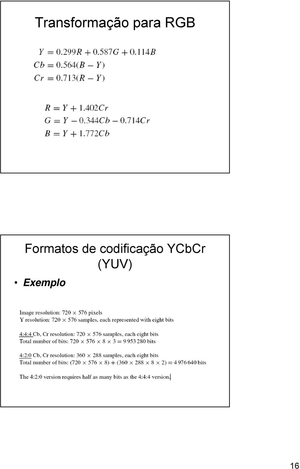 de codificação