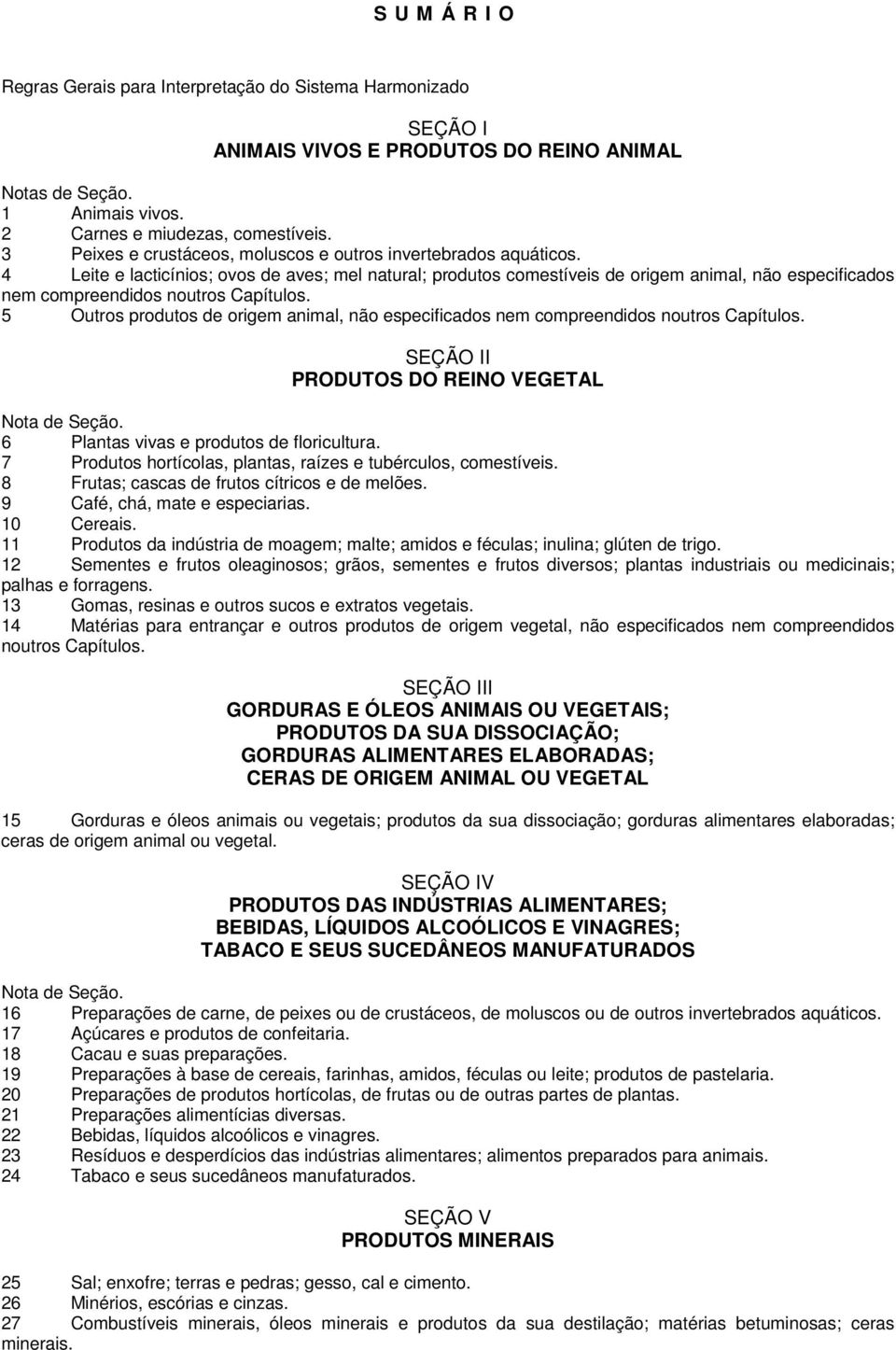 4 Leite e lacticínios; ovos de aves; mel natural; produtos comestíveis de origem animal, não especificados nem compreendidos noutros Capítulos.