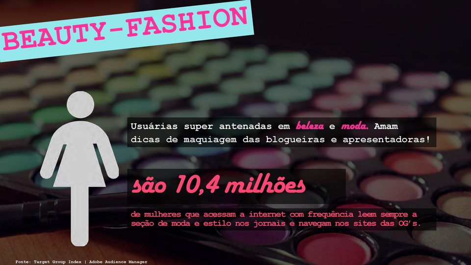 são 10,4 milhões de mulheres que acessam a internet com