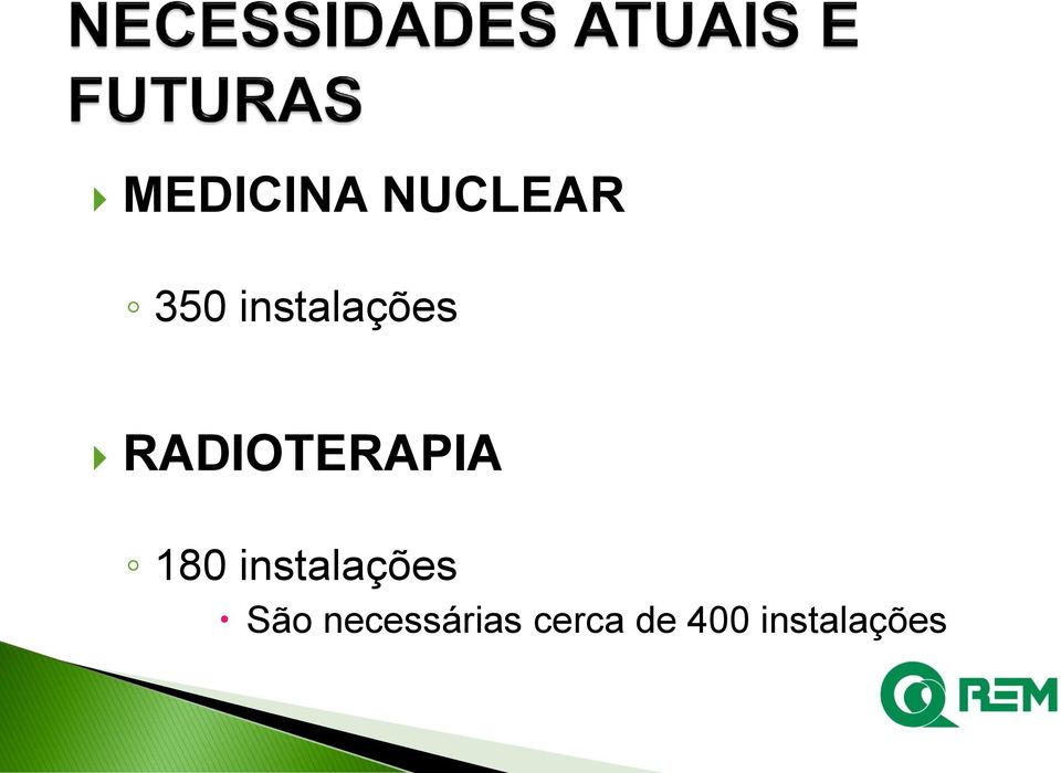 180 instalações São