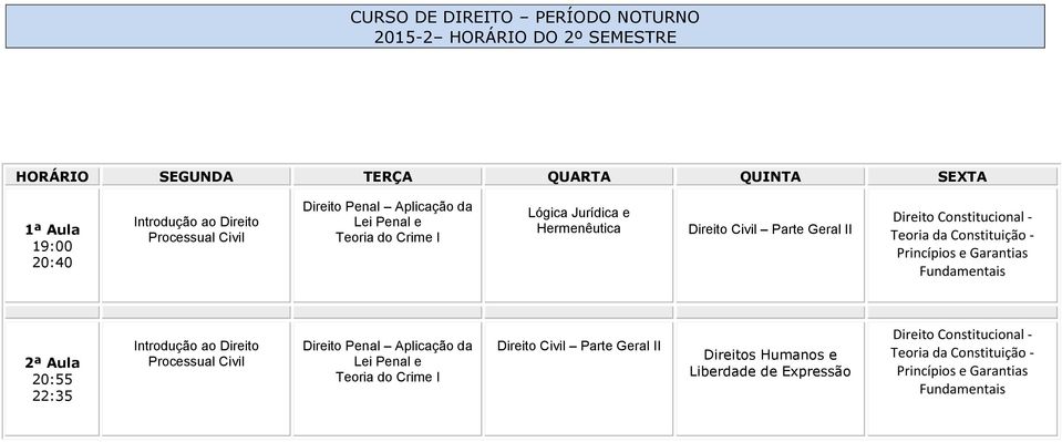 Garantias Fundamentais Introdução ao Direito Processual Civil Direito Penal Aplicação da Lei Penal e Teoria do Crime I Direito