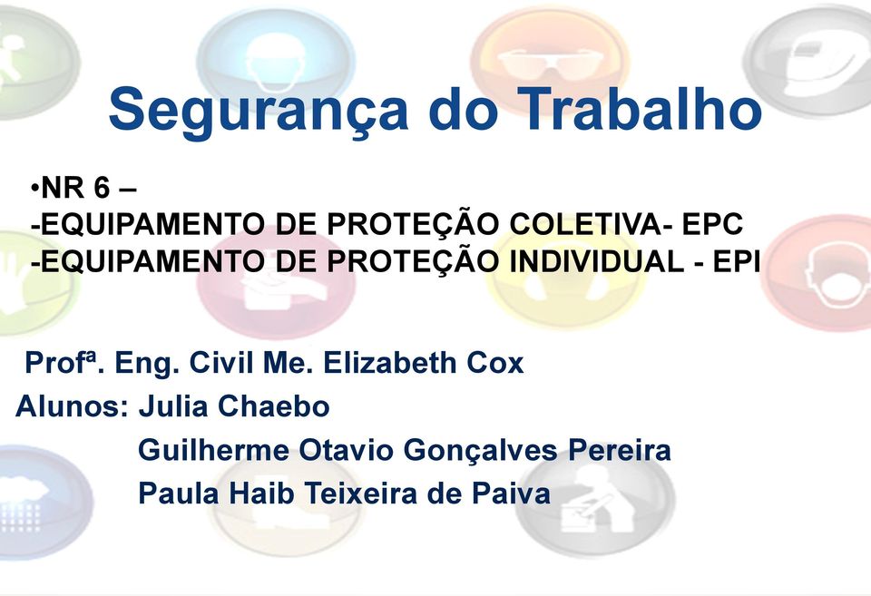 Profª. Eng. Civil Me.