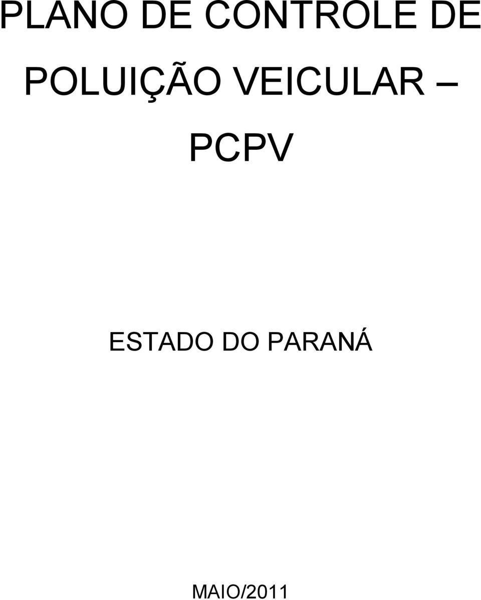 VEICULAR PCPV