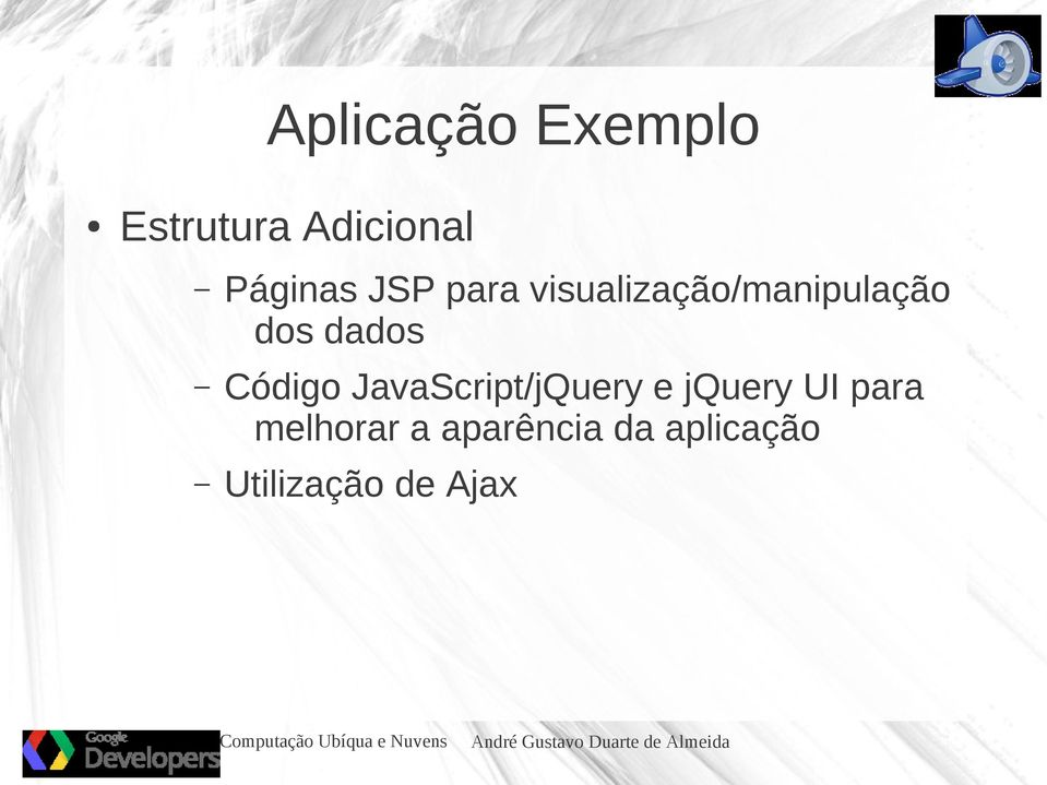 Código JavaScript/jQuery e jquery UI para