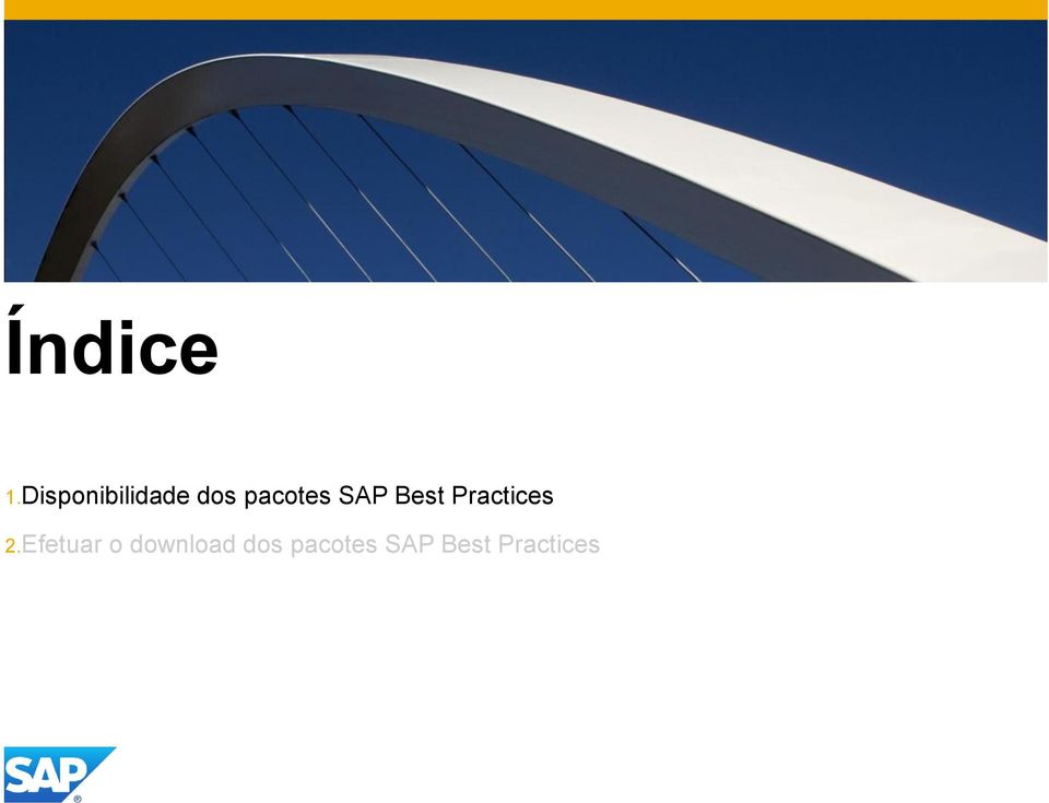 pacotes SAP Best Practices