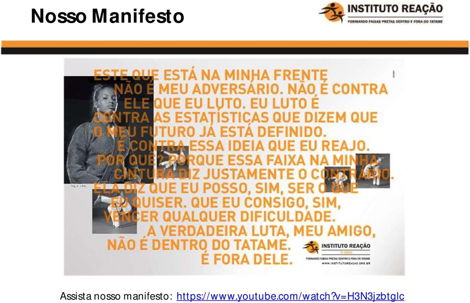 manifesto: