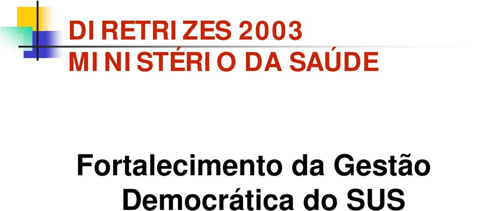 Fortalecimento da