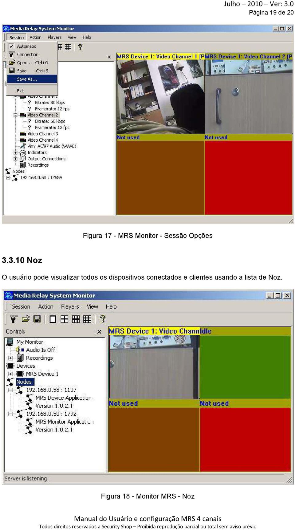 3.10 Noz O usuário pode visualizar todos os