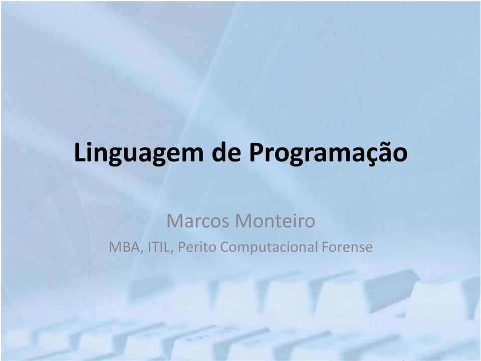 Monteiro MBA, ITIL,