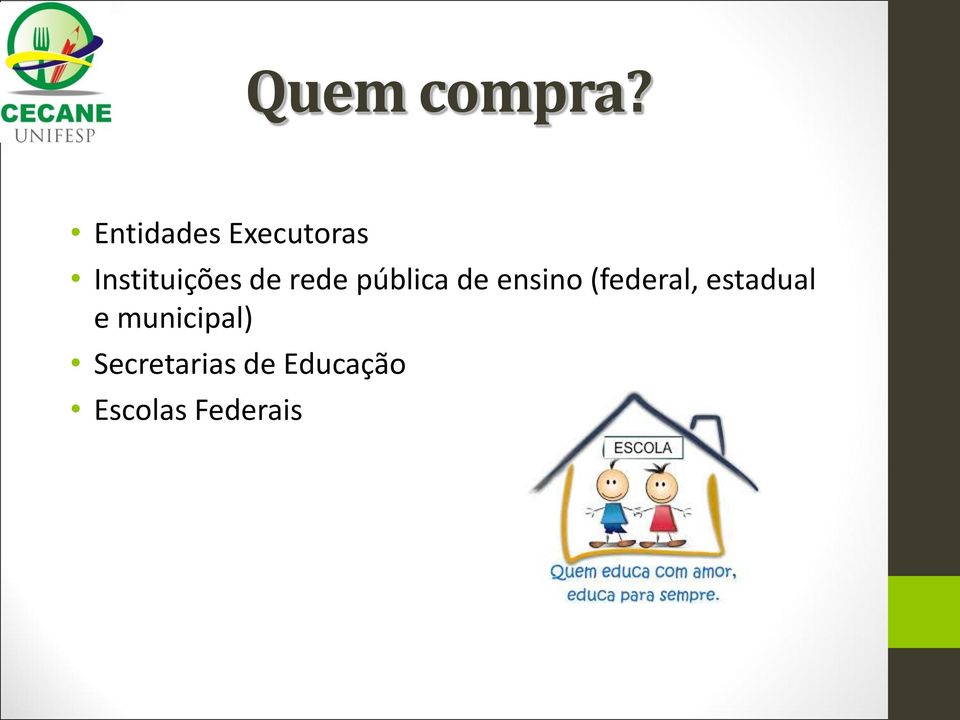 rede pública de ensino (federal,