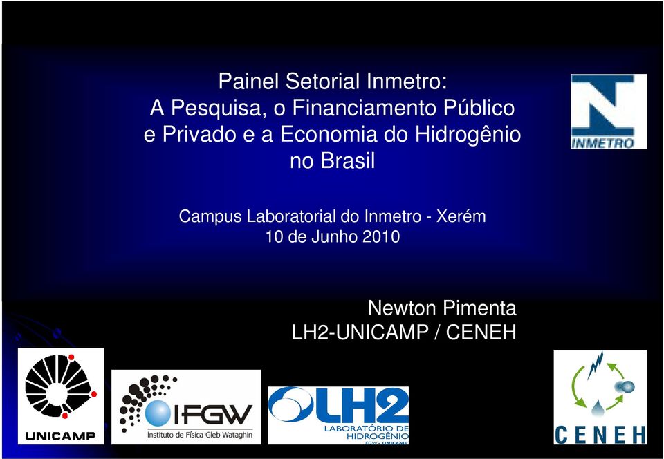 Hidrogênio no Brasil Campus Laboratorial do