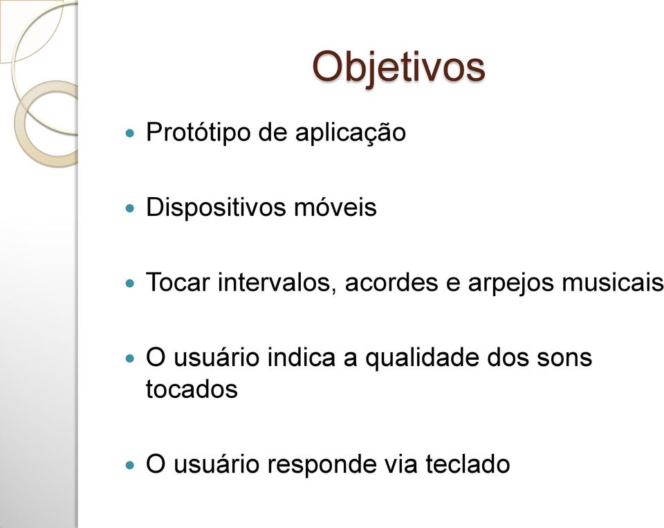 acordes e arpejos musicais O usuário indica