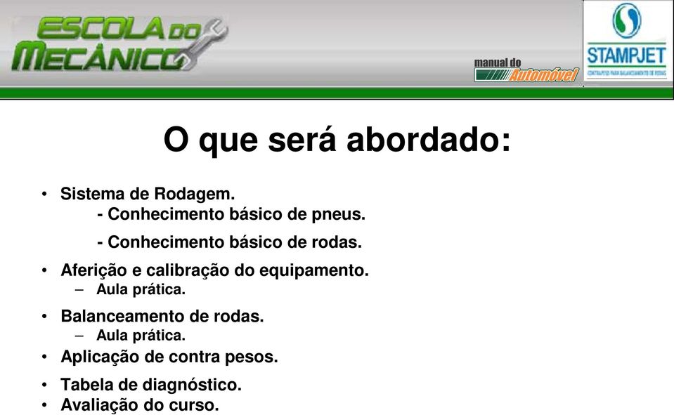 Aferição e calibração do equipamento. Aula prática.