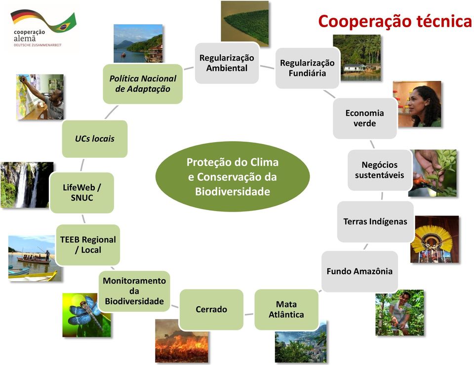 Local Proteção do Clima e Conservação da Biodiversidade Negócios sustentáveis