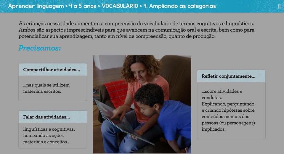 produção. Precisamos: Compartilhar atividades......nas quais se utilizem materiais escritos. Falar das atividades.