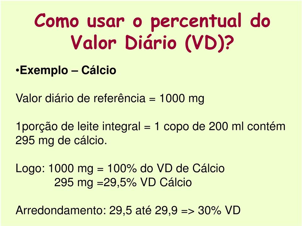 295 mg de cálcio.