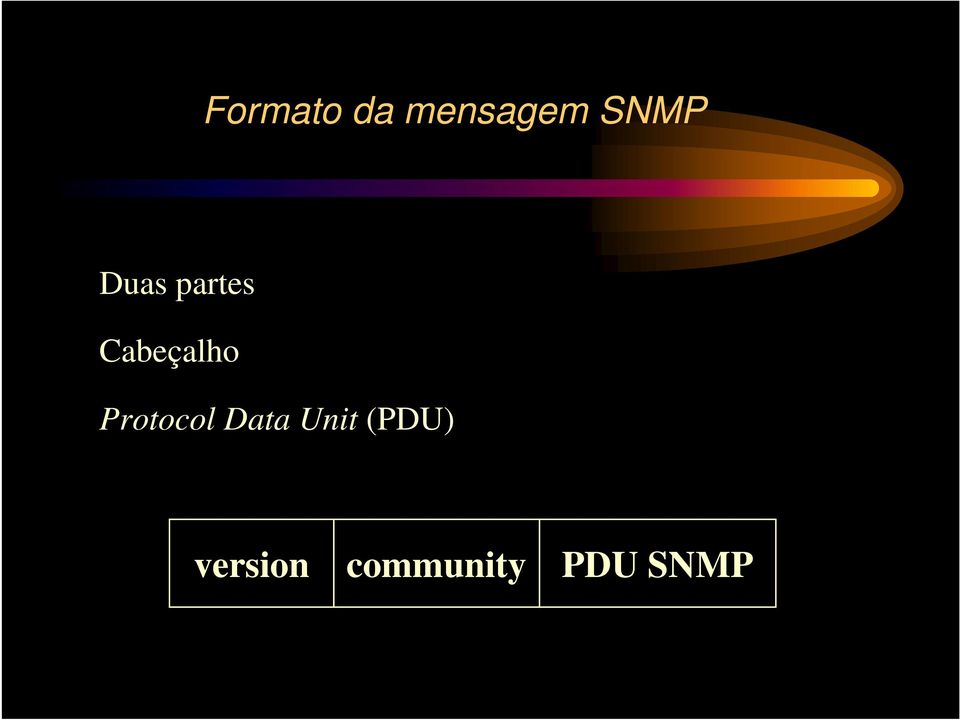 Protocol Data Unit (PDU)