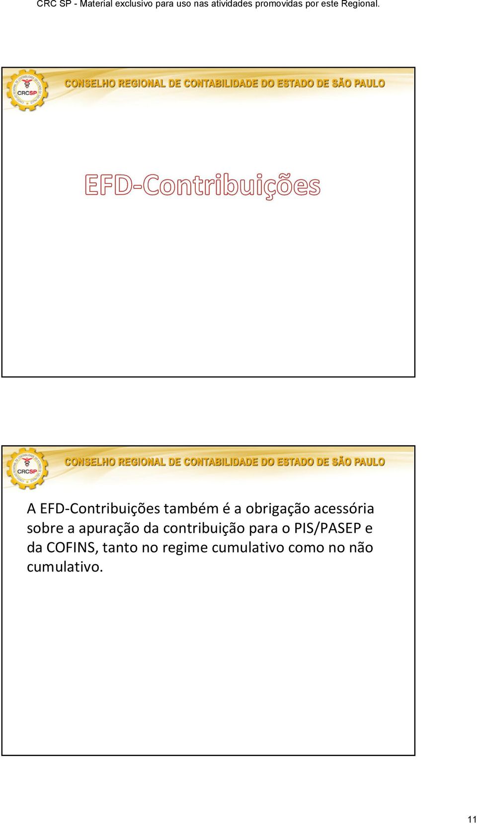 contribuição para o PIS/PASEP e da