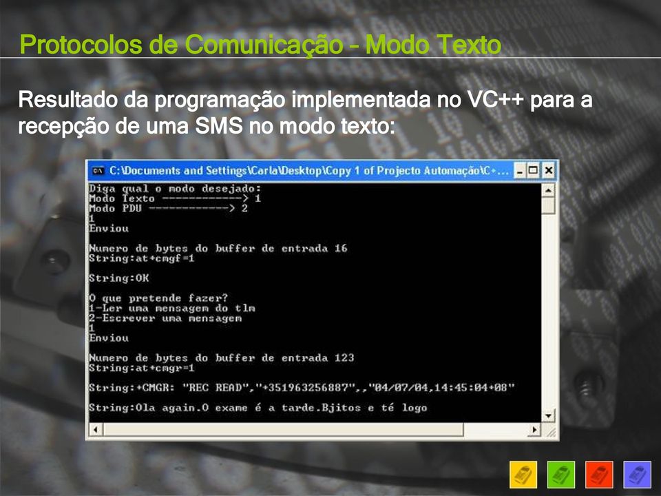 implementada no VC++ para a