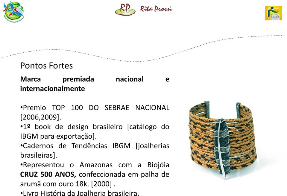 Cadernos de Tendências IBGM [joalherias brasileiras].