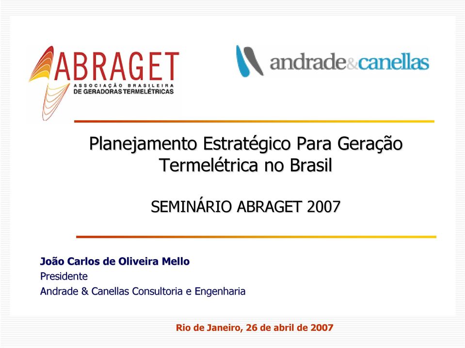 Oliveira Mello Presidente Andrade & Canellas