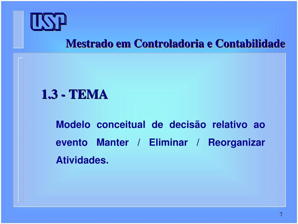 relativo ao evento Manter