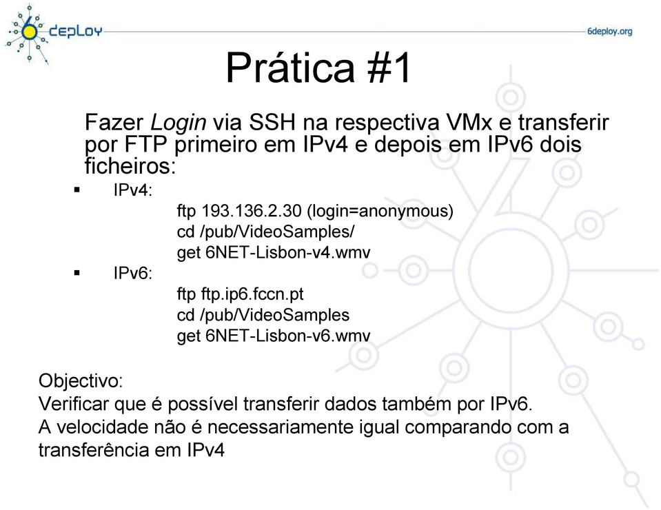 wmv ftp ftp.ip6.fccn.pt cd /pub/videosamples get 6NET-Lisbon-v6.