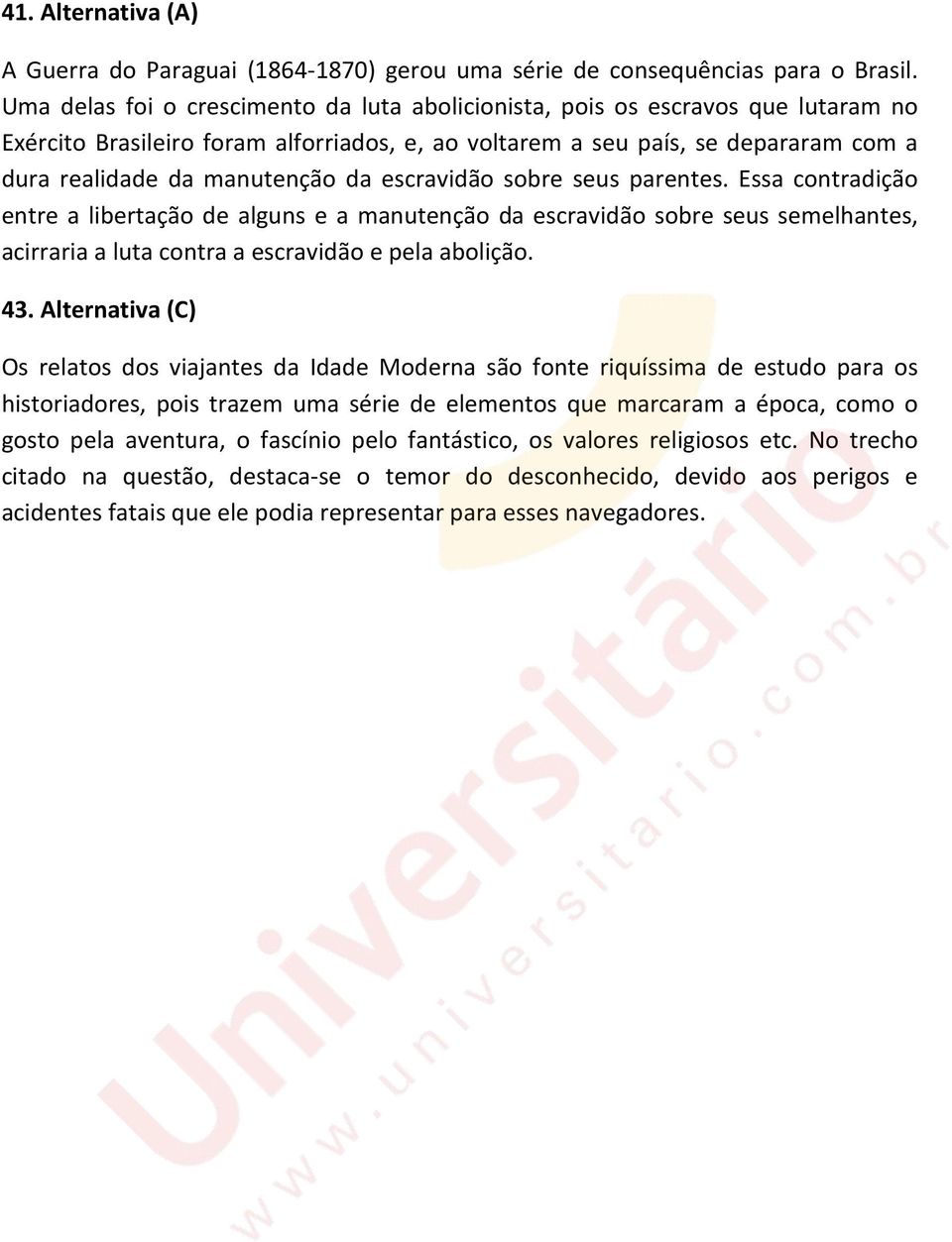 escravidão sobre seus parentes. Essa contradição entre a libertação de alguns e a manutenção da escravidão sobre seus semelhantes, acirraria a luta contra a escravidão e pela abolição. 43.