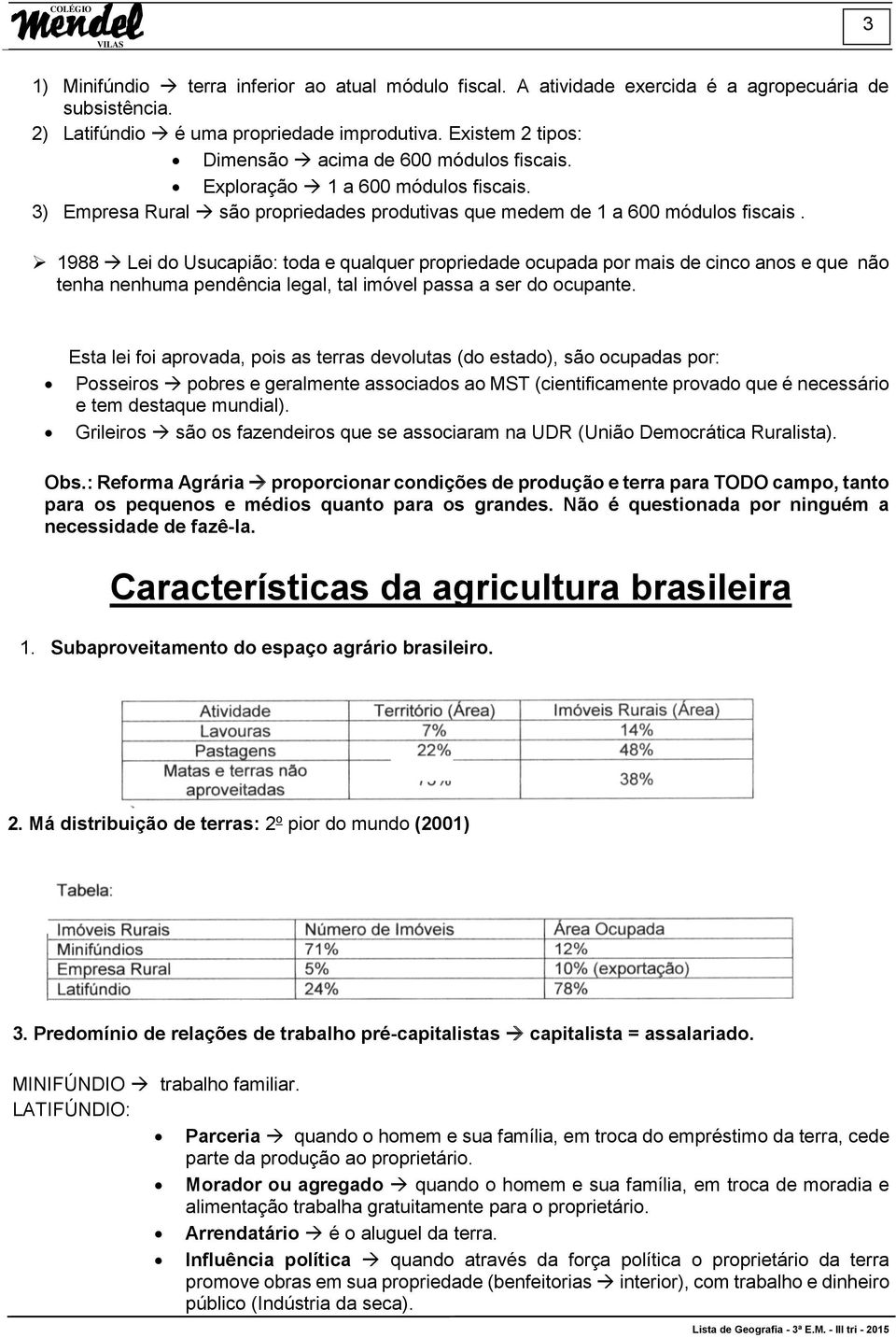 1988 Lei do Usucapião: toda e qualquer propriedade ocupada por mais de cinco anos e que não tenha nenhuma pendência legal, tal imóvel passa a ser do ocupante.