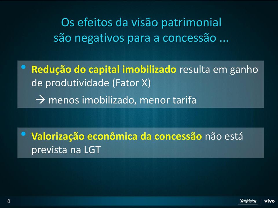 .. Redução do capital imobilizado resulta em ganho de