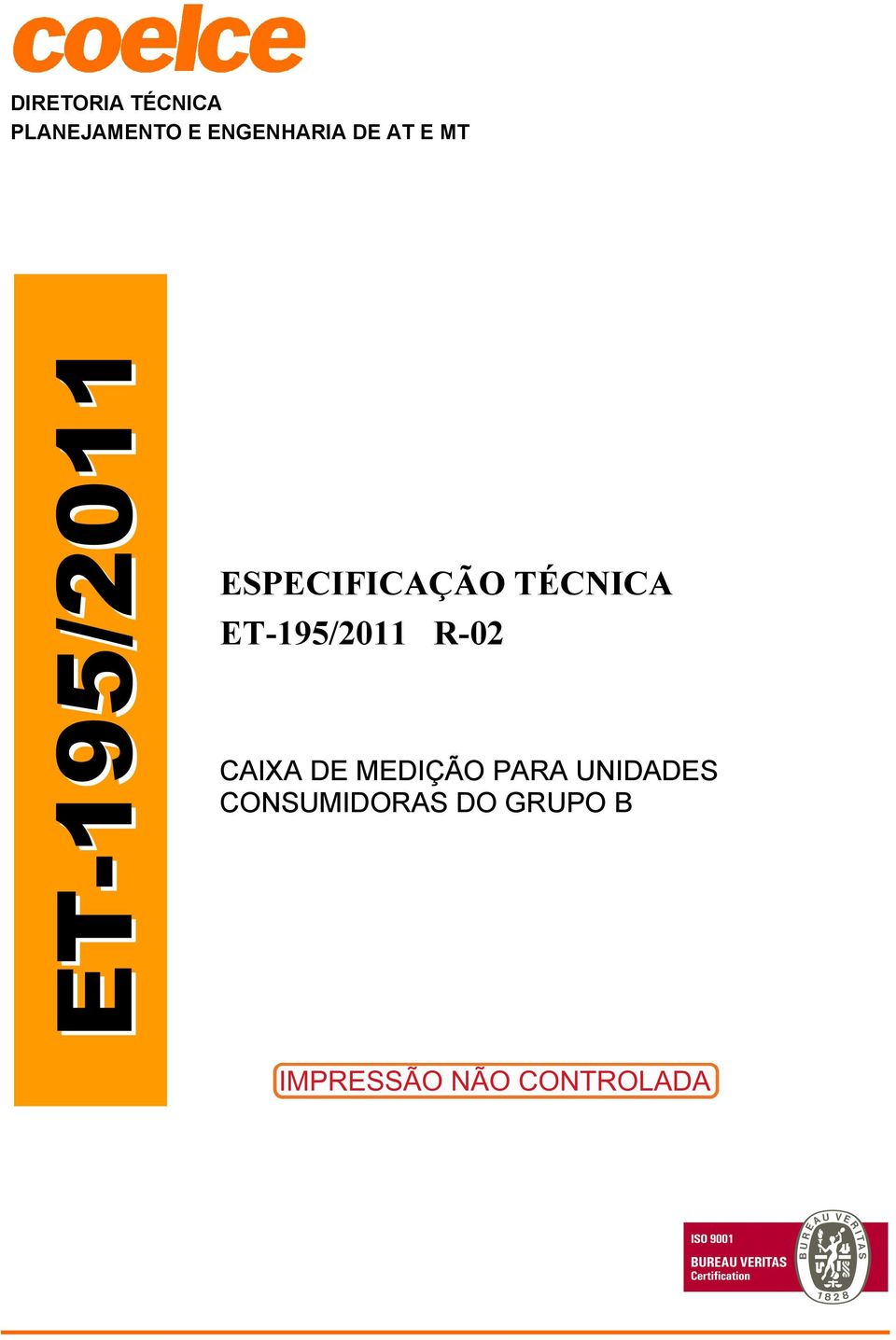 TÉCNICA ET-195/2011 R-02 CAIXA DE