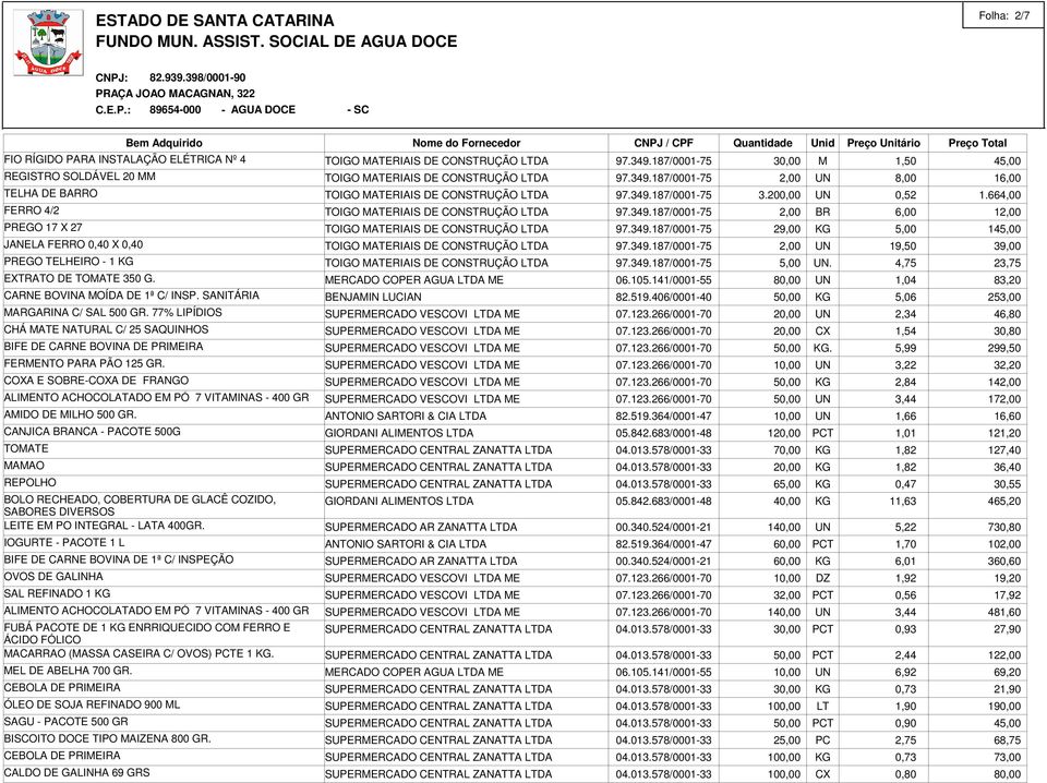 COXA E SOBRE-COXA DE FRANGO ALIMENTO ACHOCOLATADO EM PÓ 7 VITAMINAS - 400 GR AMIDO DE MILHO 500 GR.