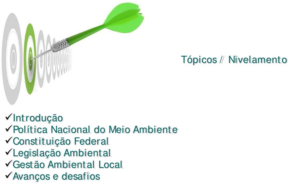 Legislação Ambiental Gestão Ambiental