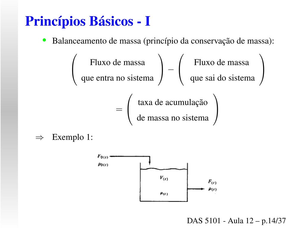 que entra no sistema que sai do sistema taxa de