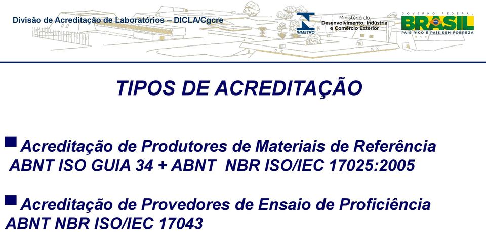 ABNT NBR ISO/IEC 17025:2005 Acreditação de