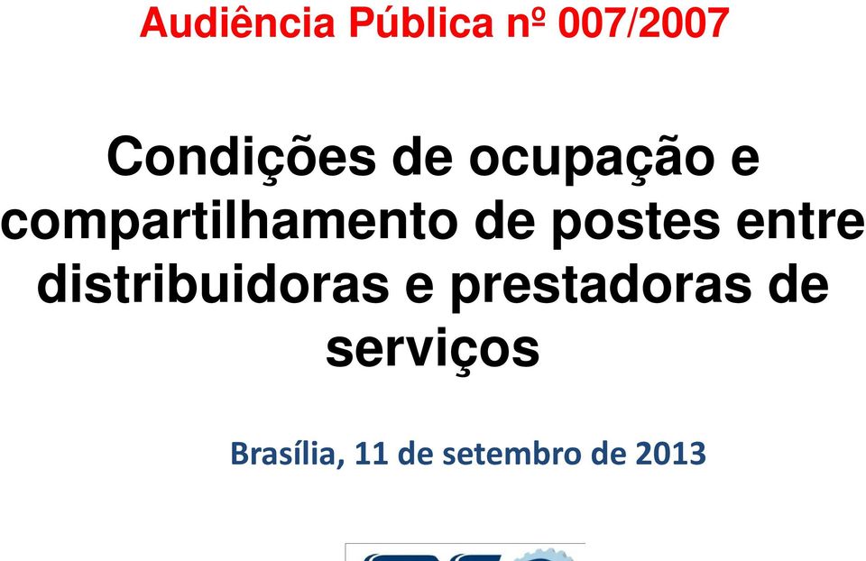 postes entre distribuidoras e