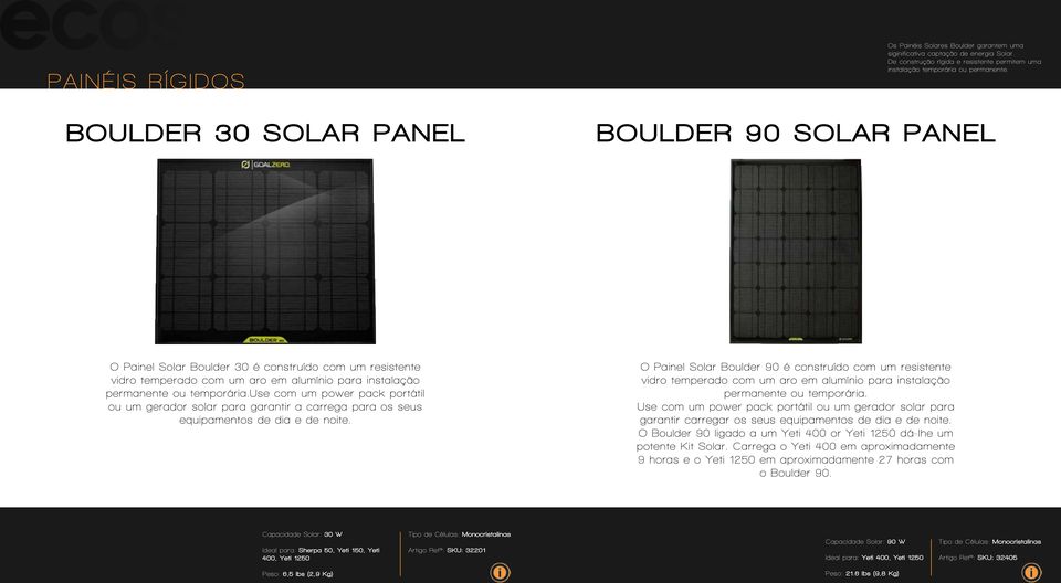 use com um power pack portátil ou um gerador solar para garantir a carrega para os seus equipamentos de dia e de noite.