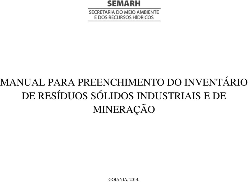 SÓLIDOS INDUSTRIAIS E DE