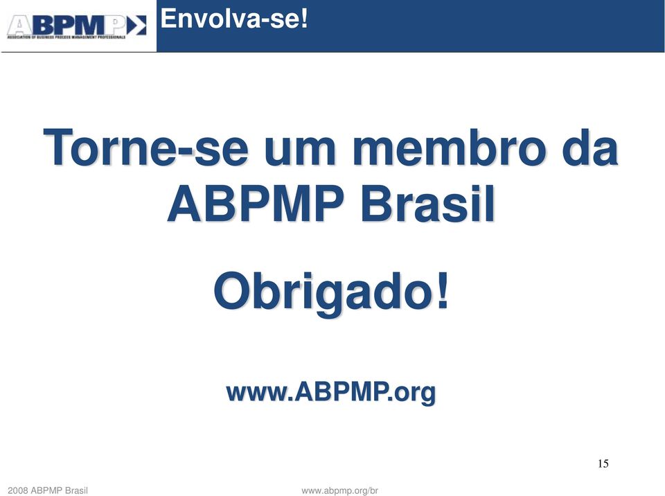 da ABPMP Brasil