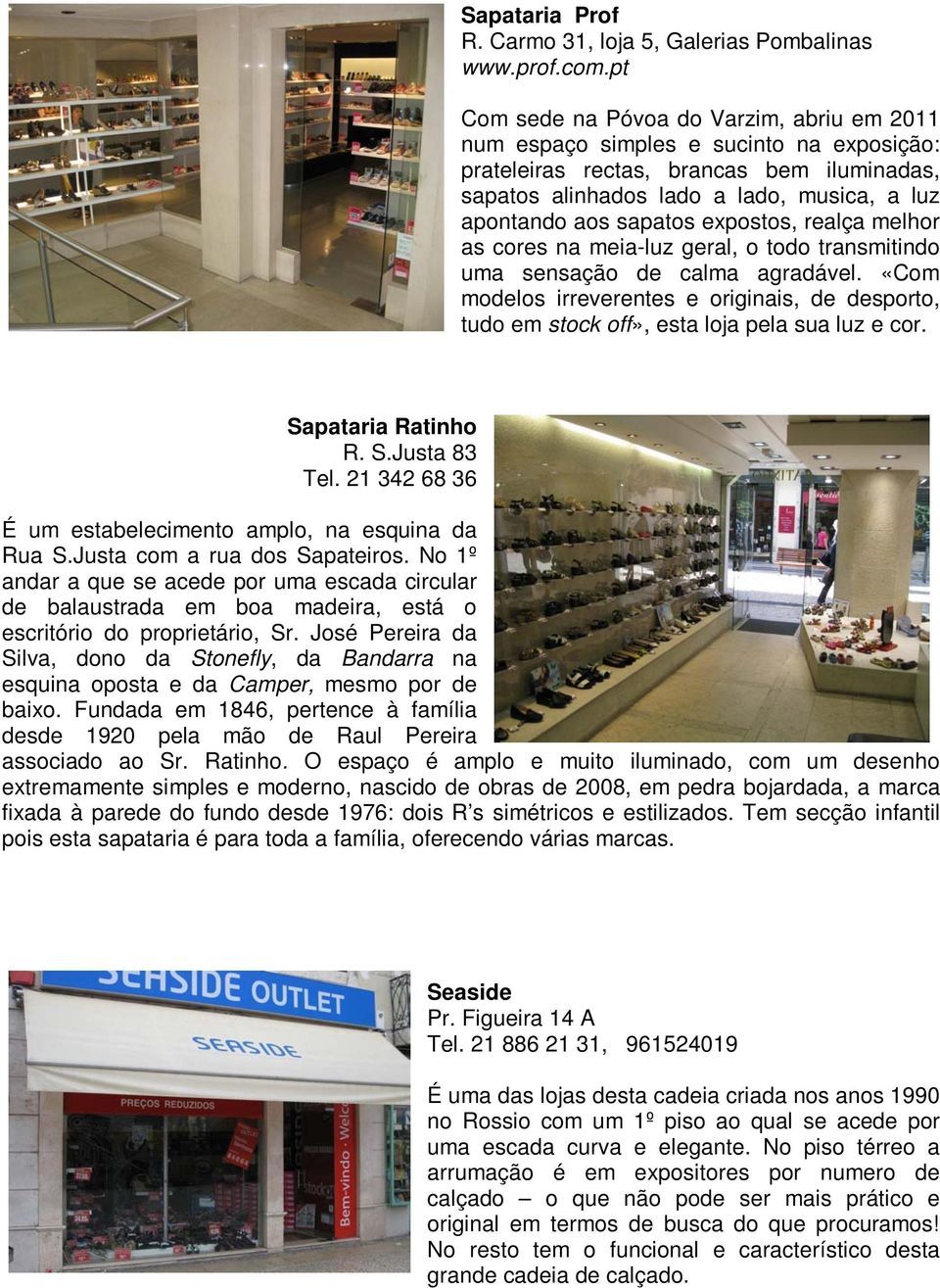 AS SAPATARIAS DA BAIXA E DO CHIADO - PDF Free Download
