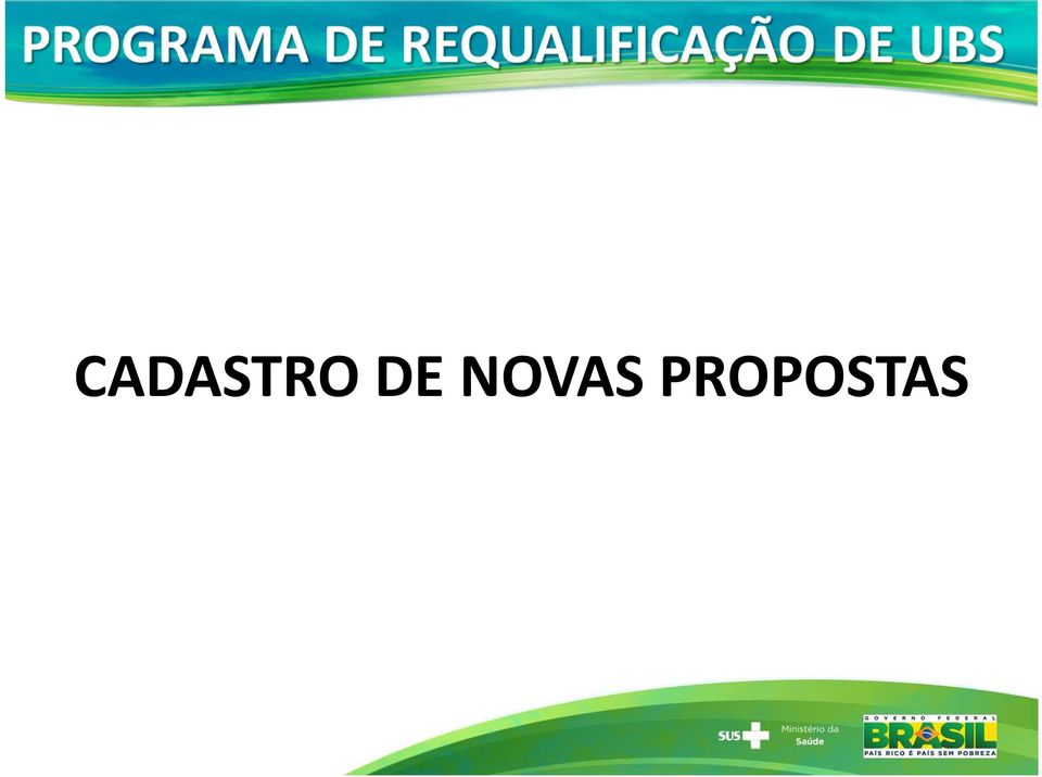 PROPOSTAS