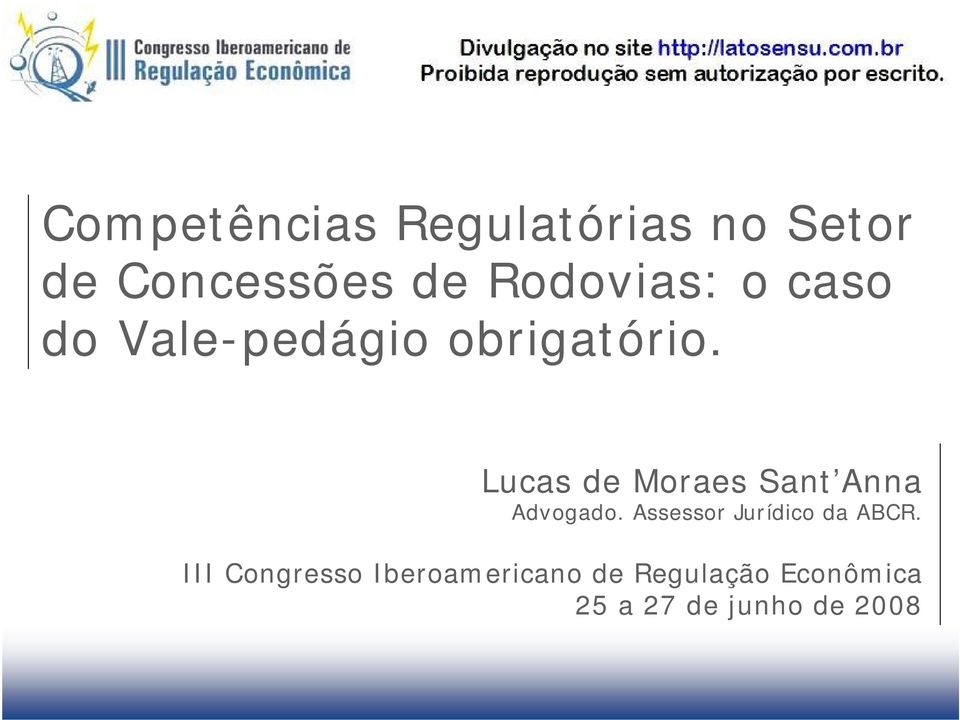 Lucas de Moraes Sant Anna Advogado.
