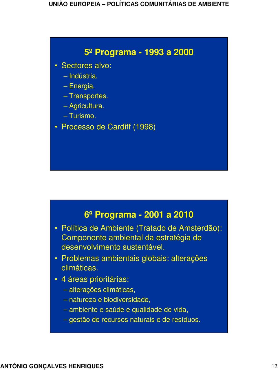 estratégia de desenvolvimento sustentável. Problemas ambientais globais: alterações climáticas.